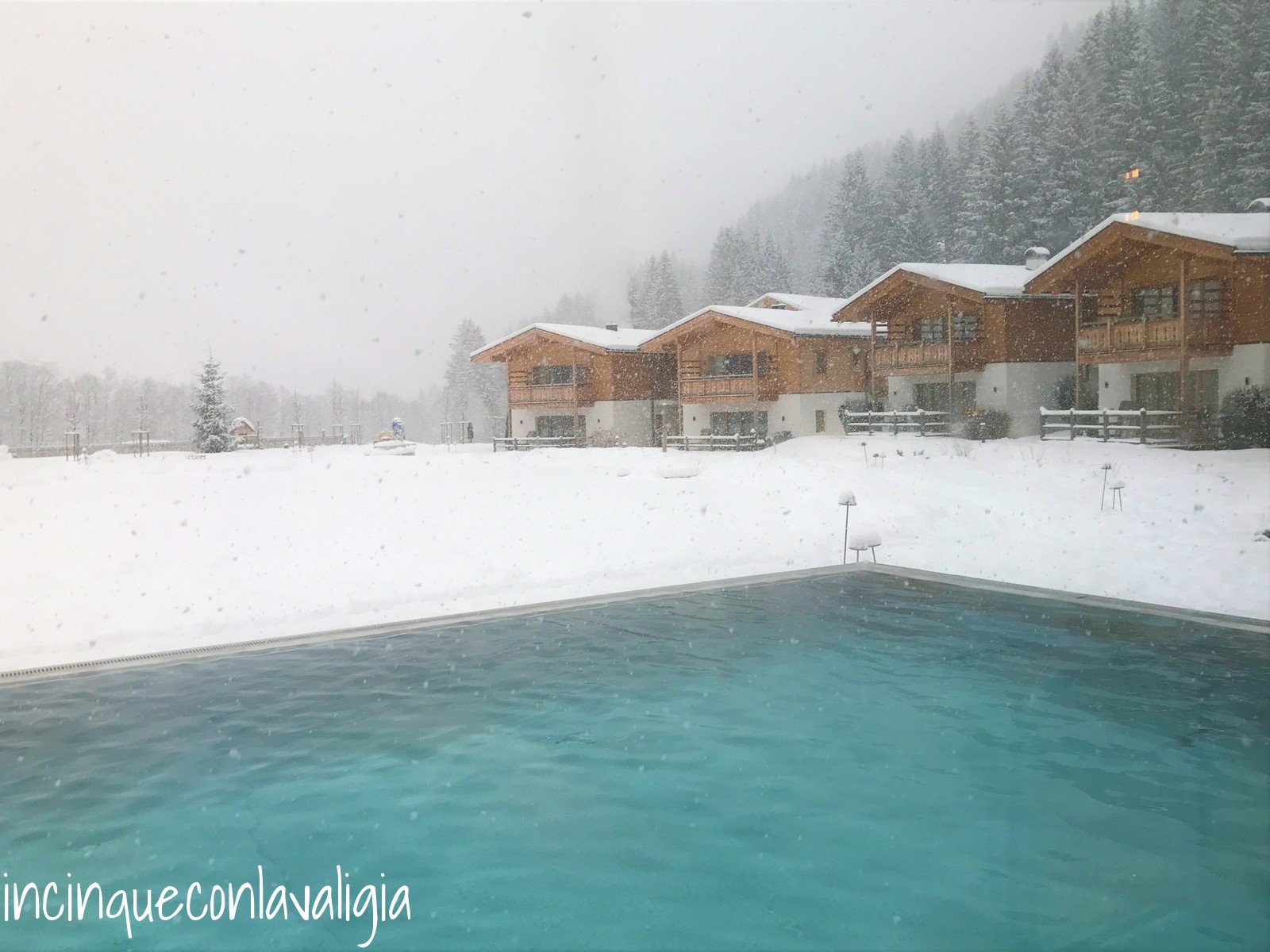 Piscina al Family Hotel in Val di Fleres Family resort Val di Fleres