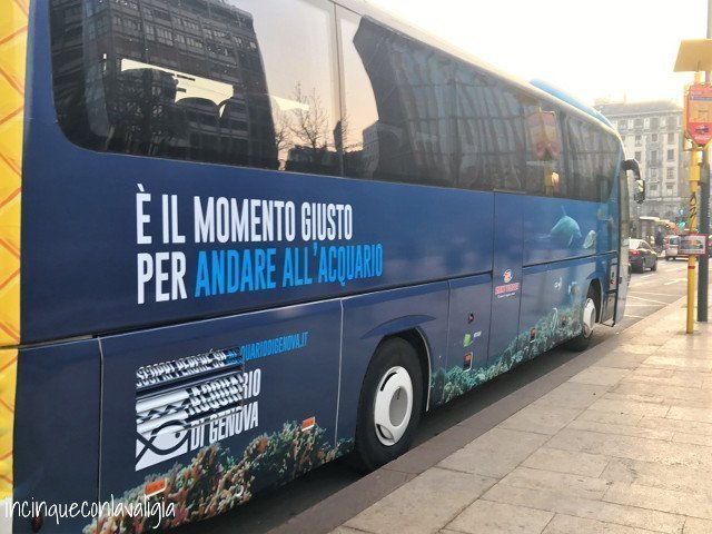 Navetta acquario di Genova da Milano Navetta Acquario