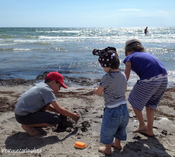 Al mare in Svezia con bambini