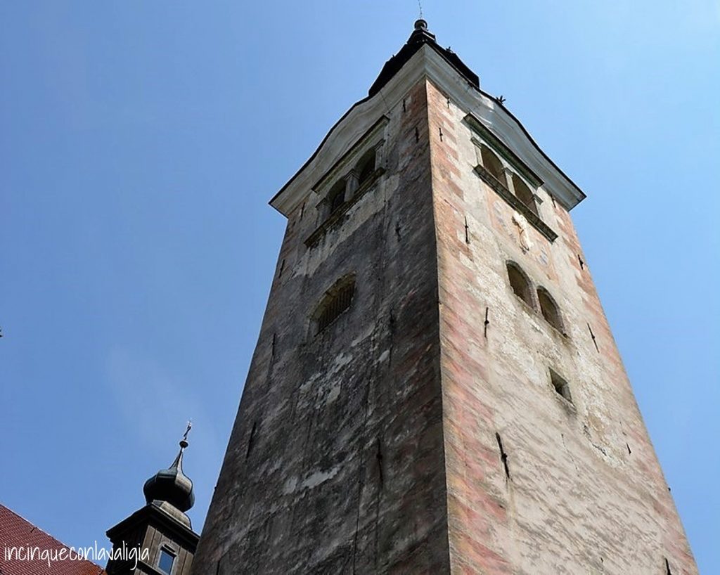 Campanile isolotto di Bled