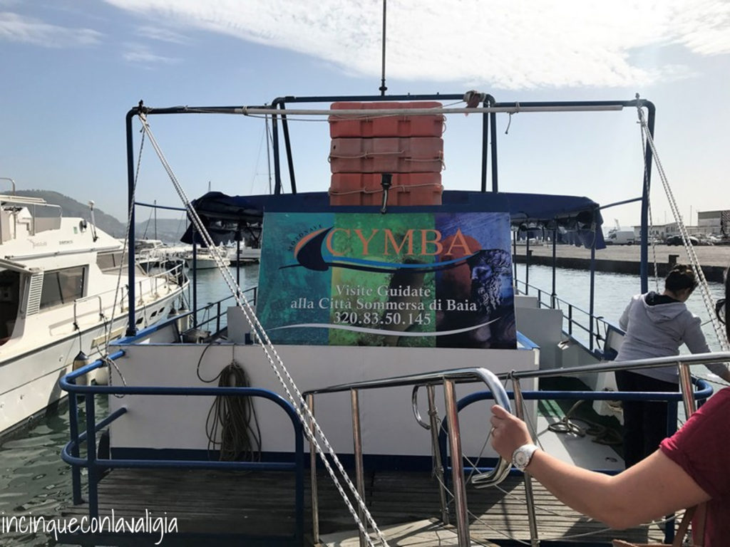 Visita alla Baia sommersa Imbarcazione Baia sommersa