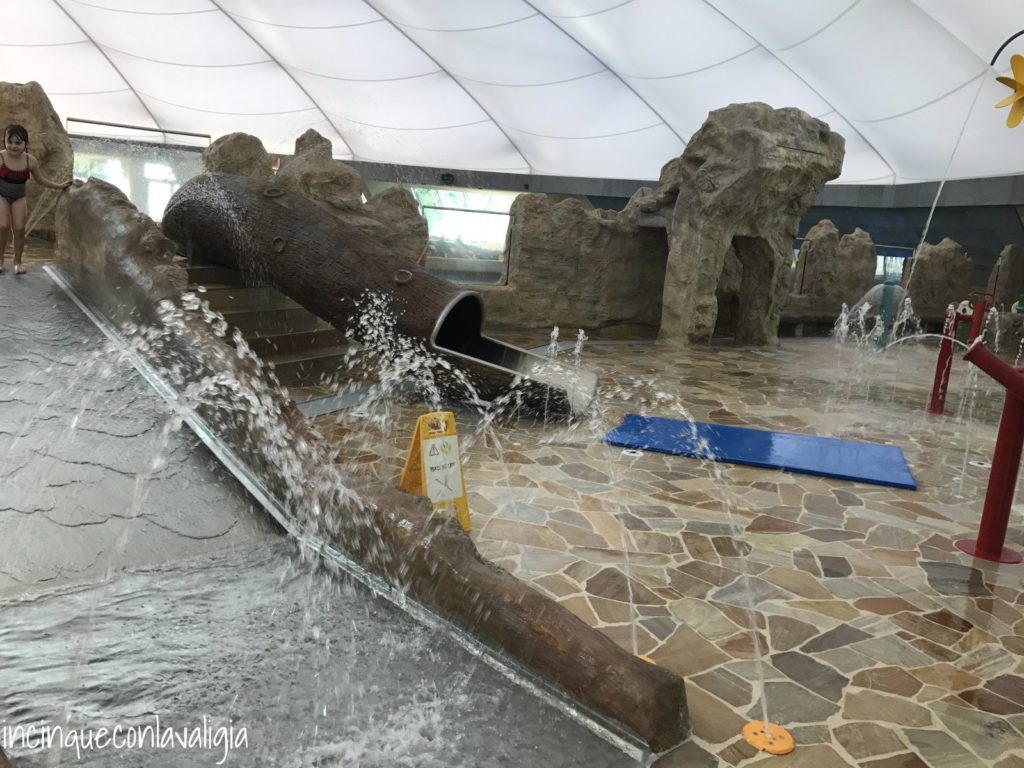 Zona spruzzi Splash & Spa Area bimbi Tamaro Splash e Spa