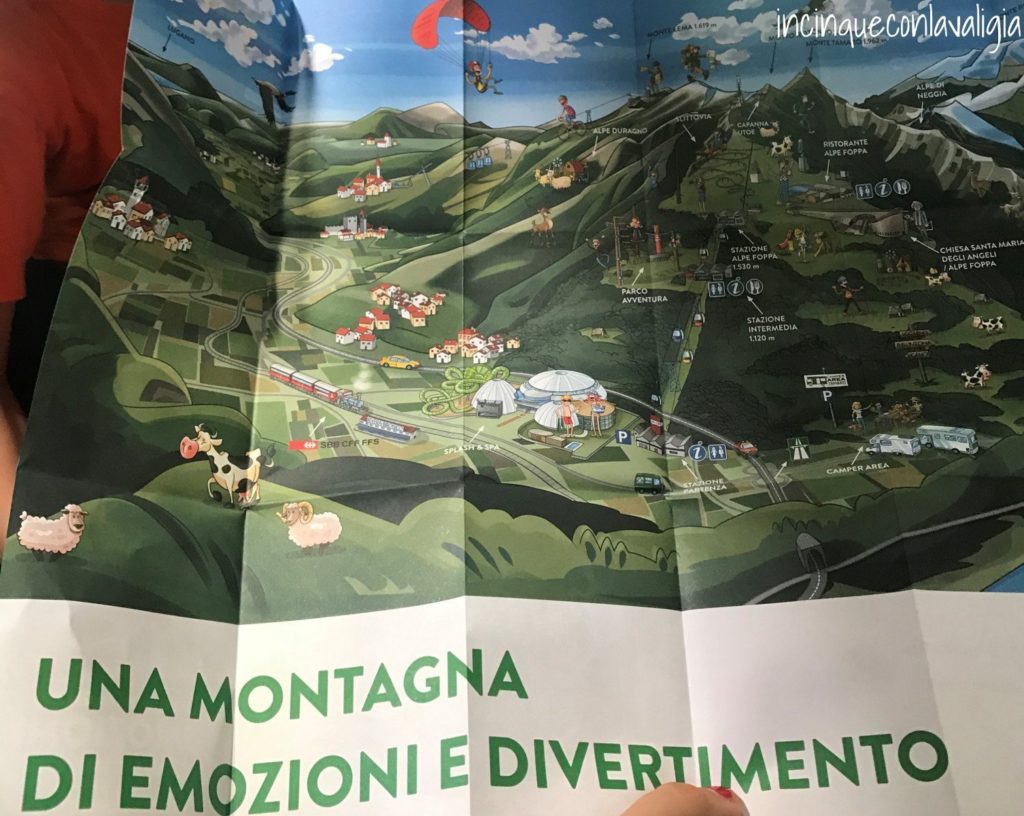 Cartina Monte Tamaro Monte Tamaro cartina