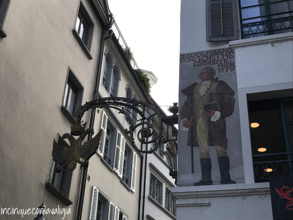 Casa dove ha soggiornato Goethe a Lucerna
