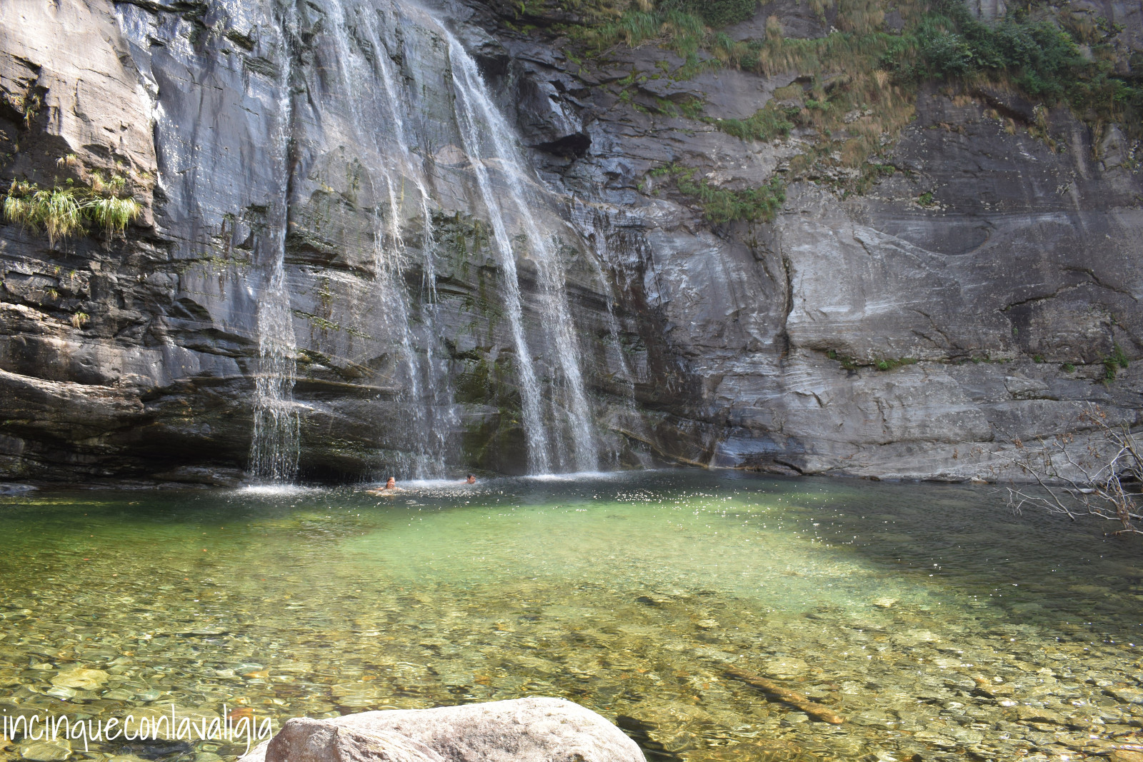 Cascata grande in Vallemaggia Cascata grande Vallemaggia