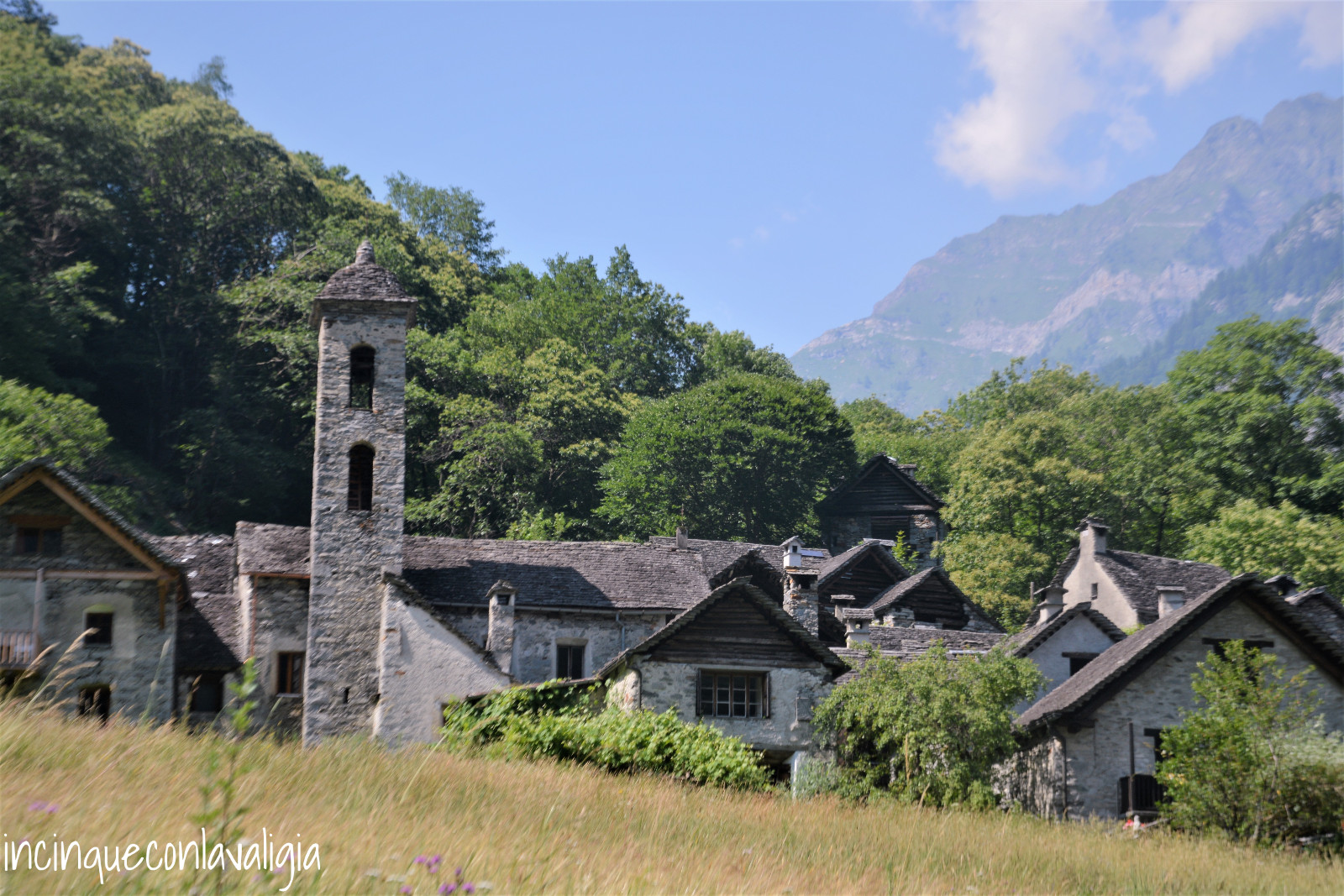 Foroglio Foroglio itinerario in Vallemaggia