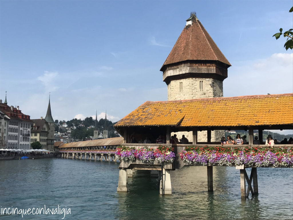 Kapellbrücke a Lucerna