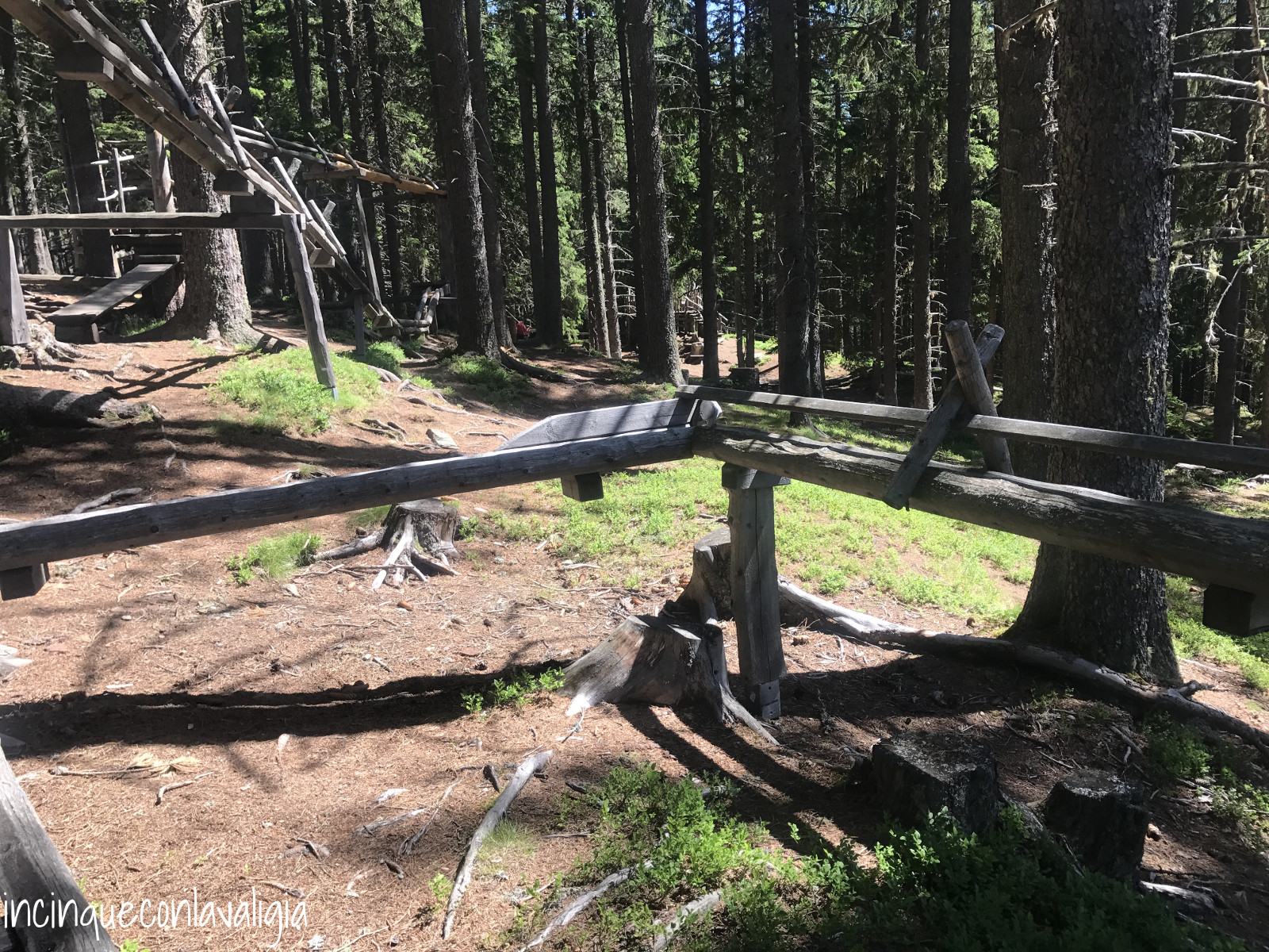 Pista di biglie nel bosco a Kugelwald KUgelwald Tirolo