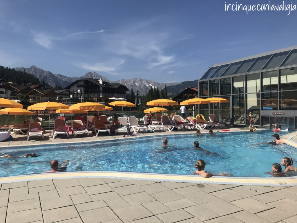 Olympiabad Seefeld con i bambini Olympiabad Seefeld in Tirolo