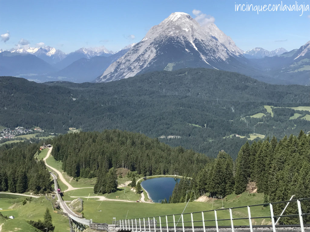 Seefeld in Tirolo - Funicolare da Rosshutte Panorama da Rosshütte