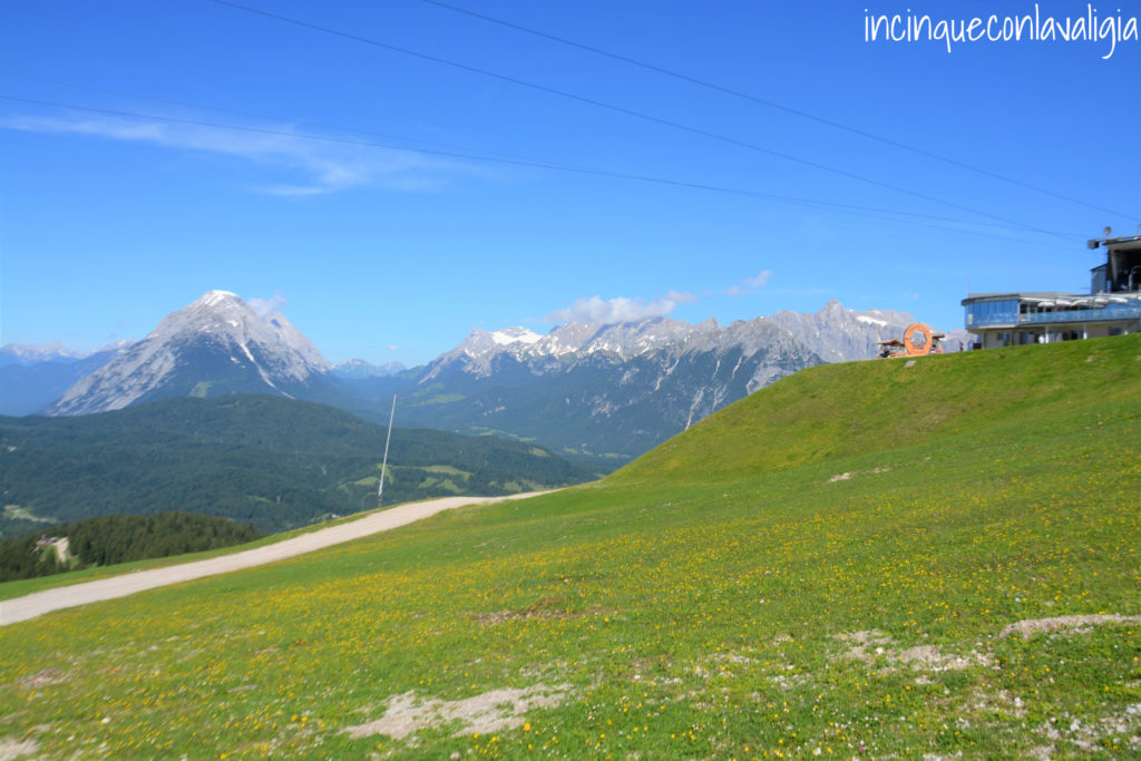 Seefeld in Tirolo con bambini Seefeld in TIrolo panorama da Rosshütte