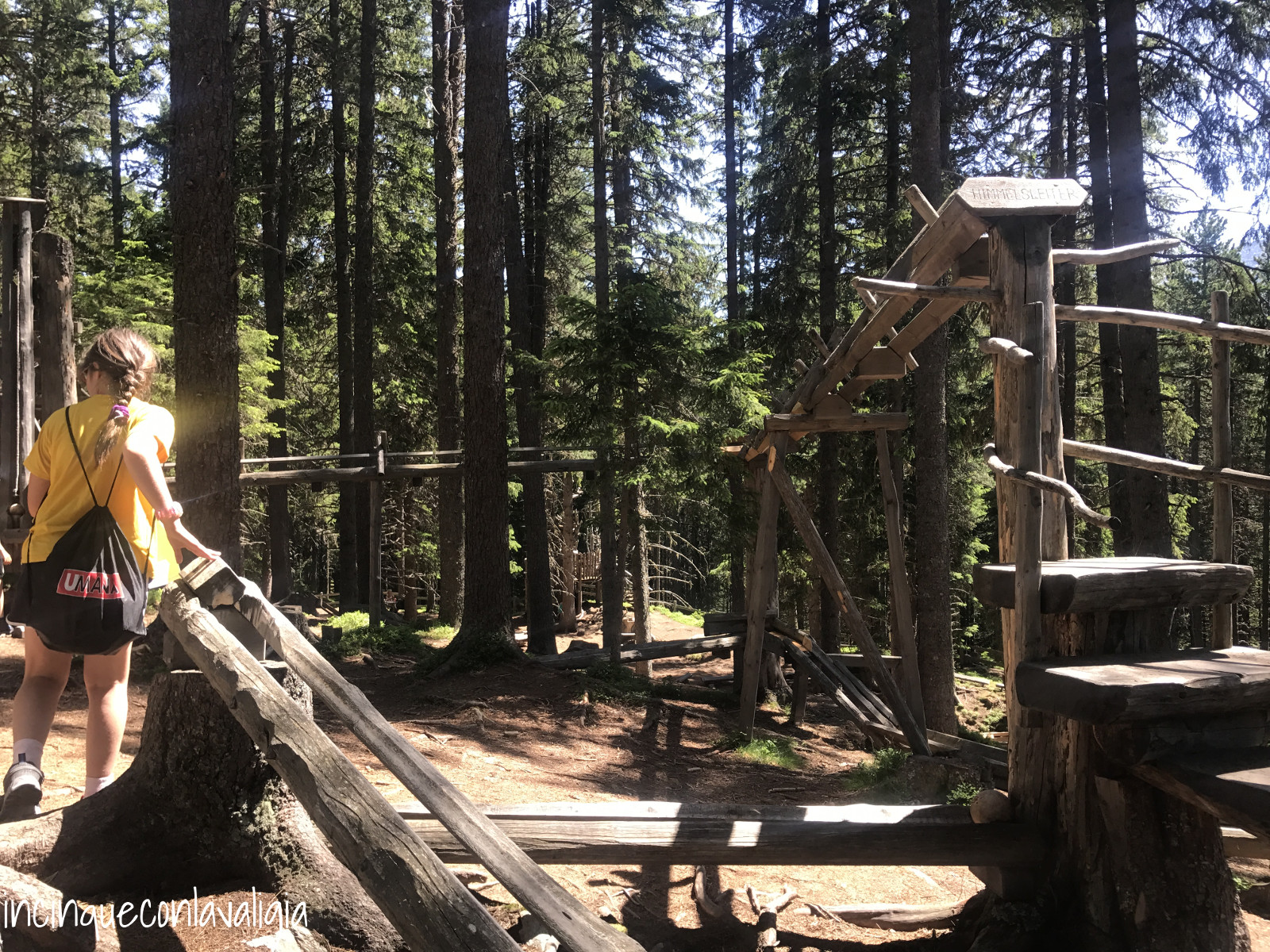 Pista di biglie nel bosco in Tirolo Pista di biglie nel bosco Tirolo