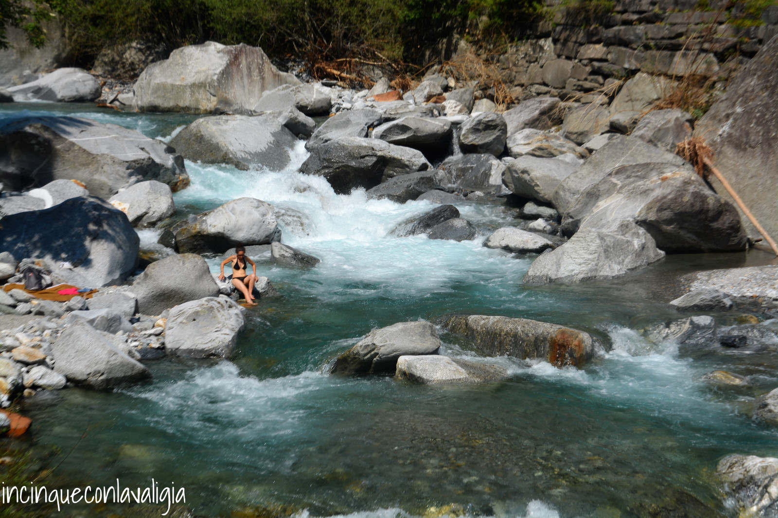 Pozze in cui bagnarsi a Foroglio Fare il bagno nel fiume a Foroglio