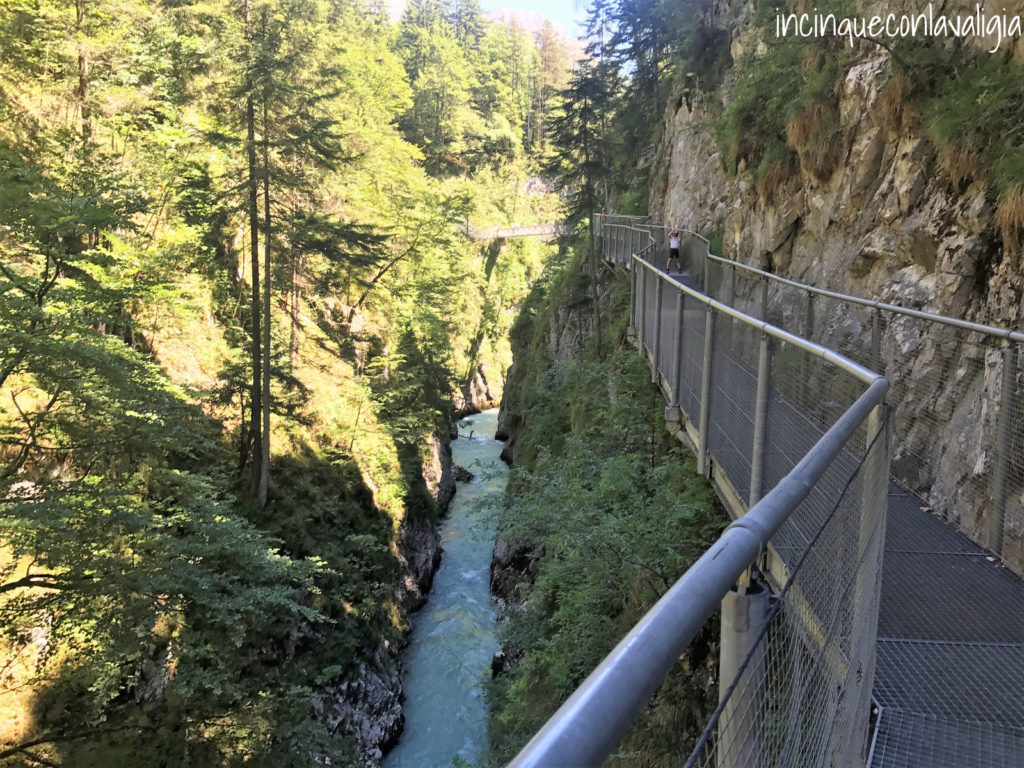 Seefeld in Tirolo con bambini in estate - Grotta Leutasch Gola Leutasch Sentiero