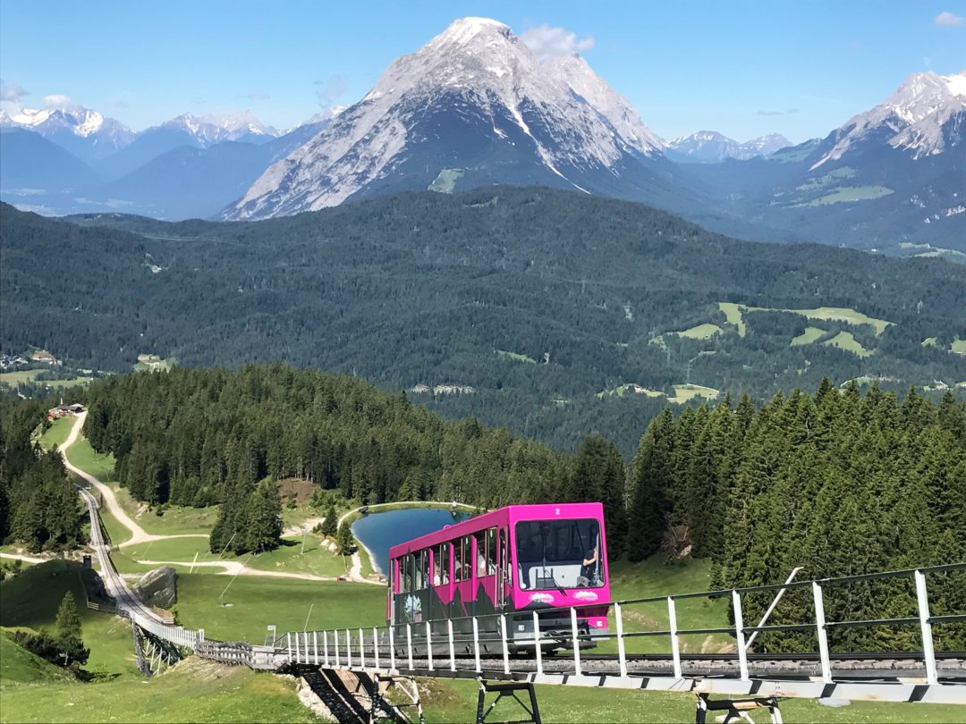 Funicolare Rosshütte Seefeld in Tirolo