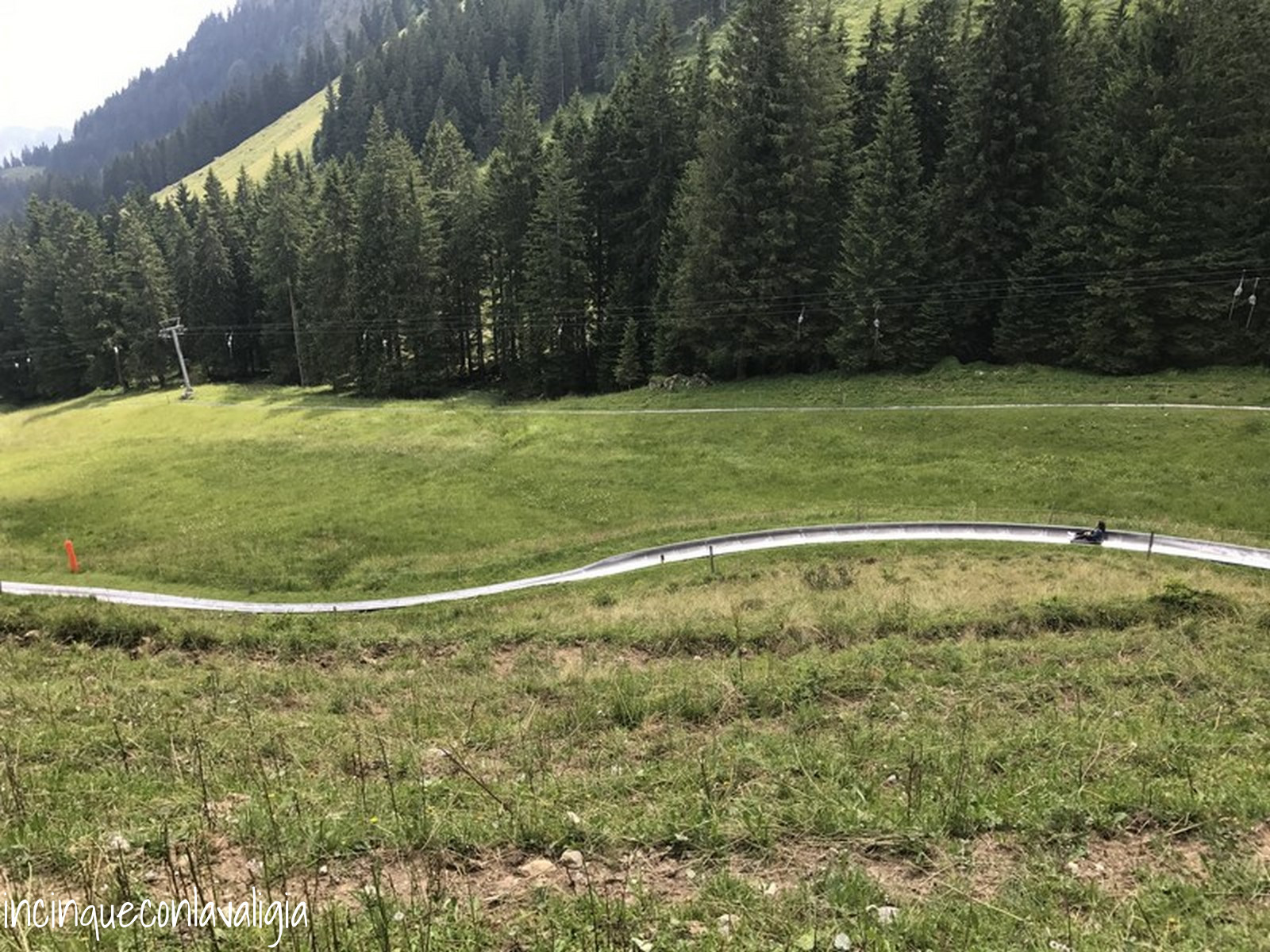 La slittovia più lunga della Svizzera Slittovia più lunga della Svizzera