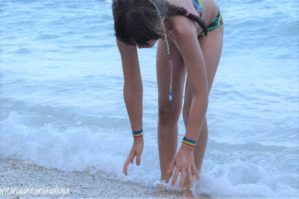Spiaggia delle Due Sorelle al Conero Bagno al Conero