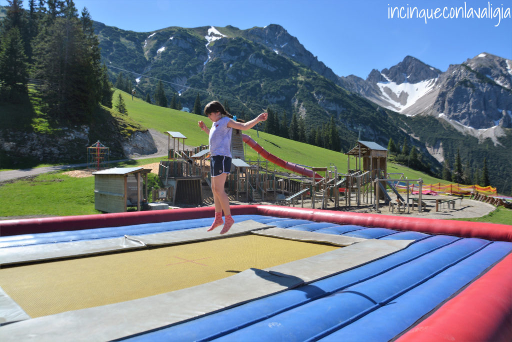 Parco giochi in quota - Seefeld in Tirolo con bambini Parco giochi a Rosshütte
