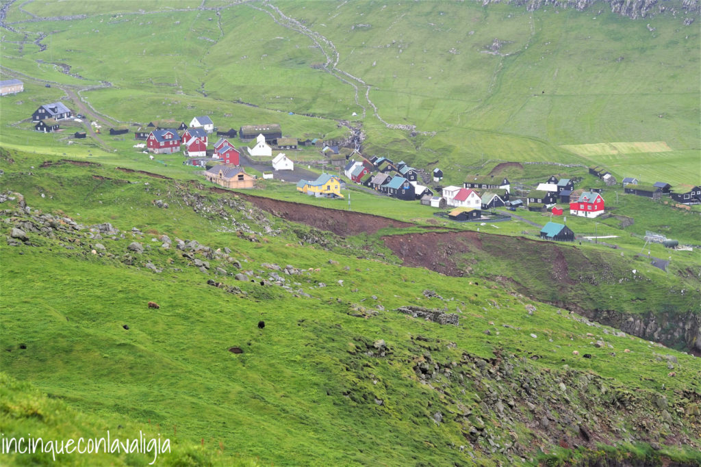 Il villaggio di Mykines Villaggio Mykines
