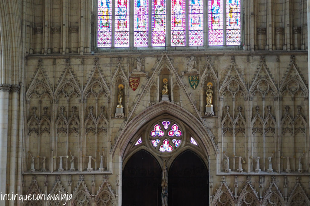 Interno della cattedrale di York Interno cattedrale di York