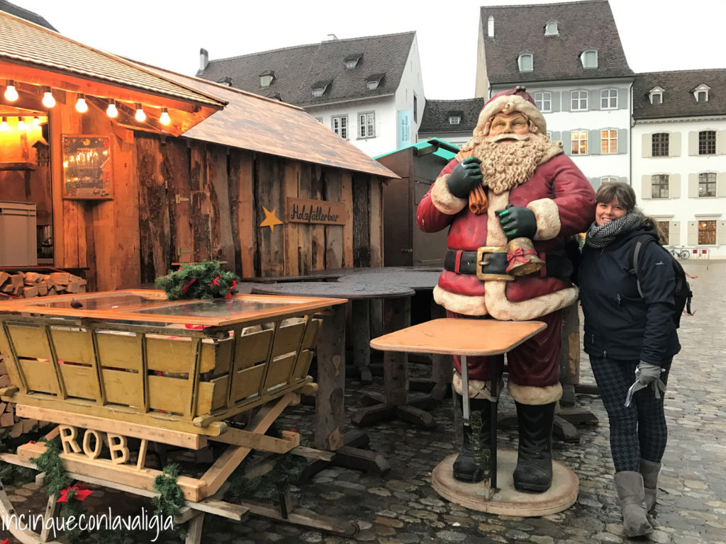 Basilea con Babbo Natale