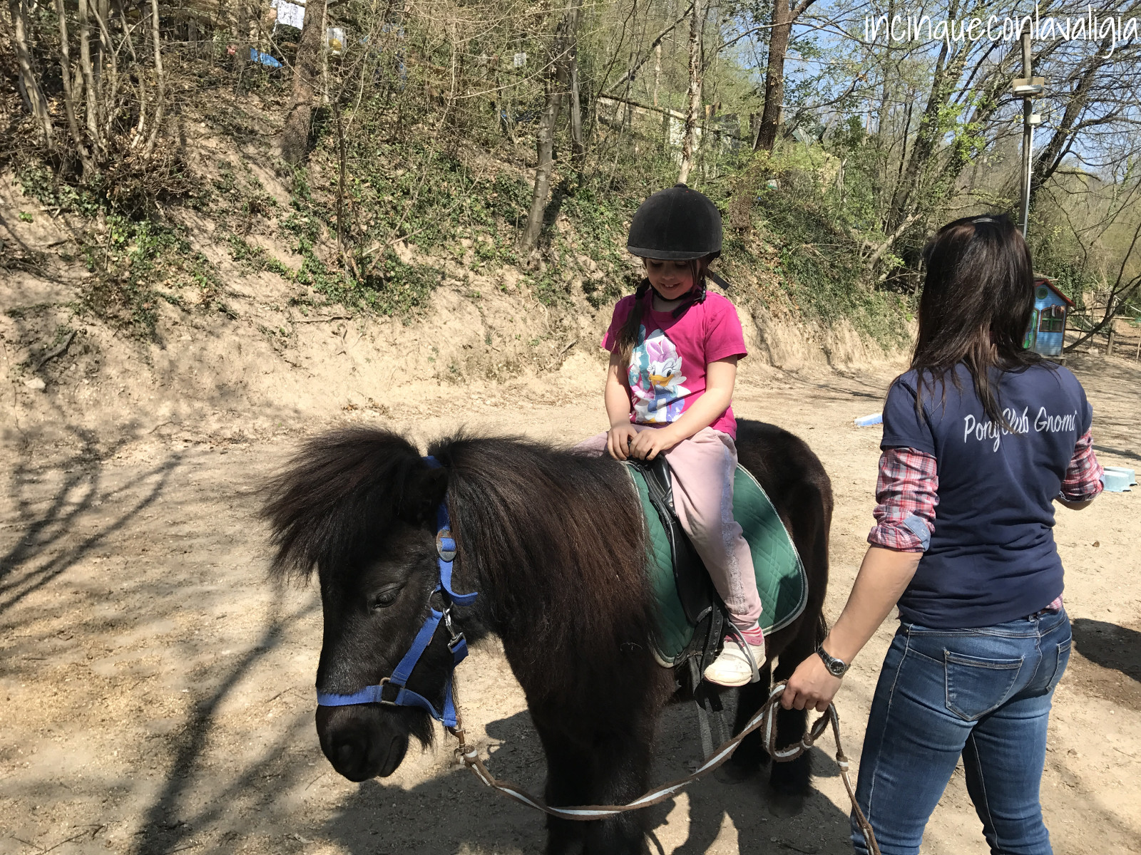 Giro con il pony a Giocabosco Giros sul Pony