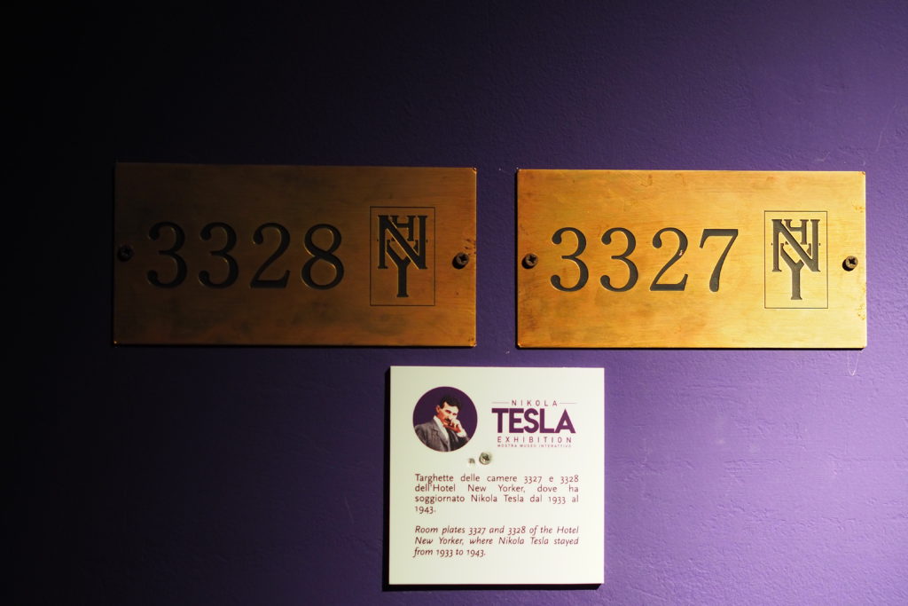Stanza d'albergo di Tesla