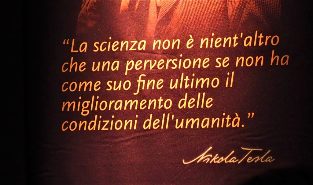 Senso della scienza per Tesla