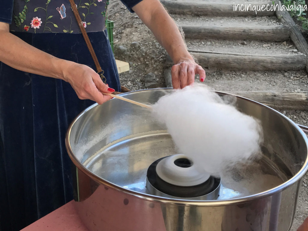 Zucchero filato a Giocabosco Zucchero filato