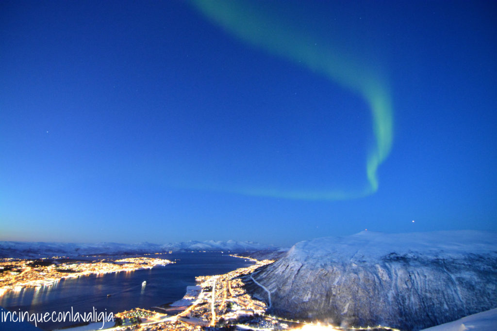 Aurora boreale a Tromsø