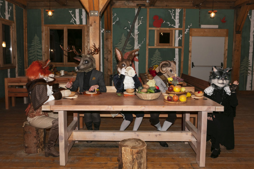 Cucina degli elfi di Babbo Natale