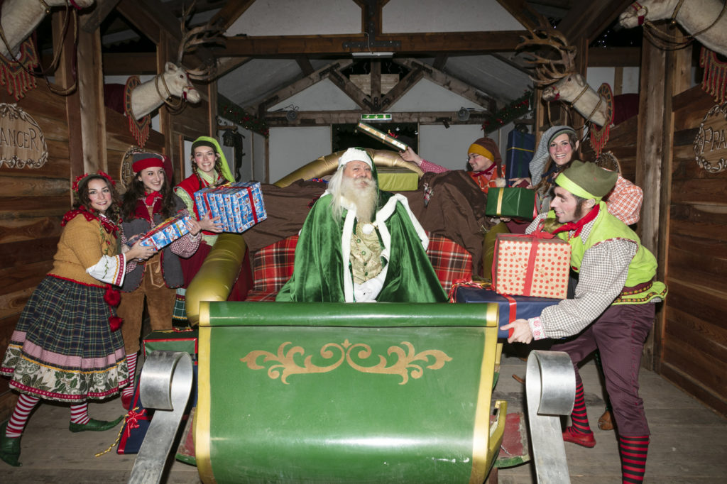 La slitta di Babbo Natale La slitta di Babbo Natale