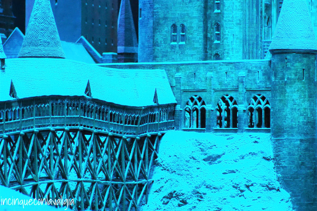 Hogwarts con la neve Hogwarts in the snow