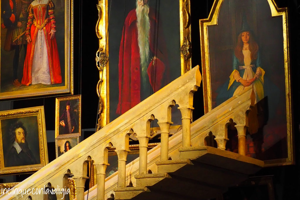 Scale che si muovono agli Studios di Harry Potter Le scale che si muovono - Harry Potter Studios