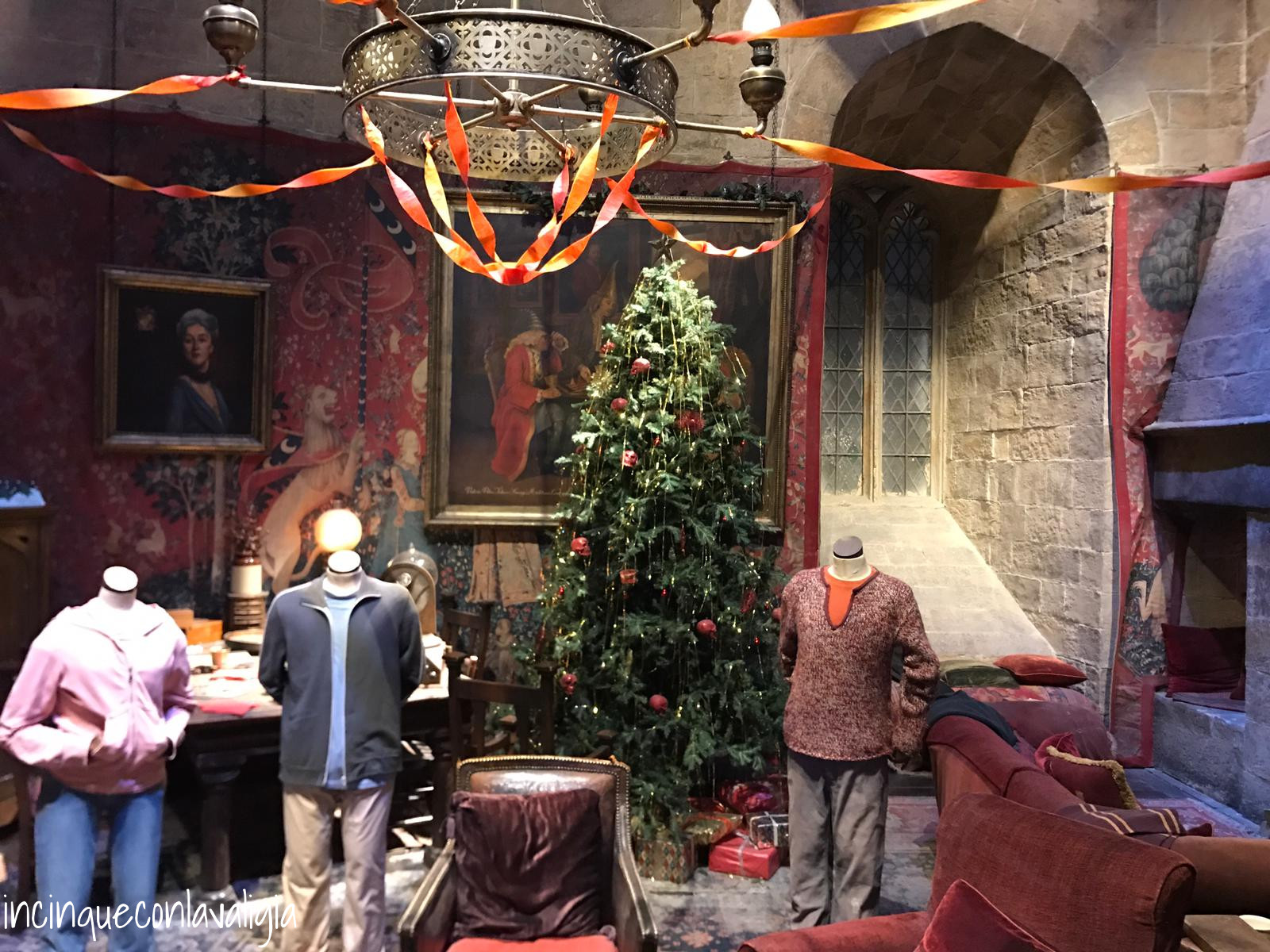 Studios di Harry Potter a Natale Studios di Harry Potter in versione natalizia
