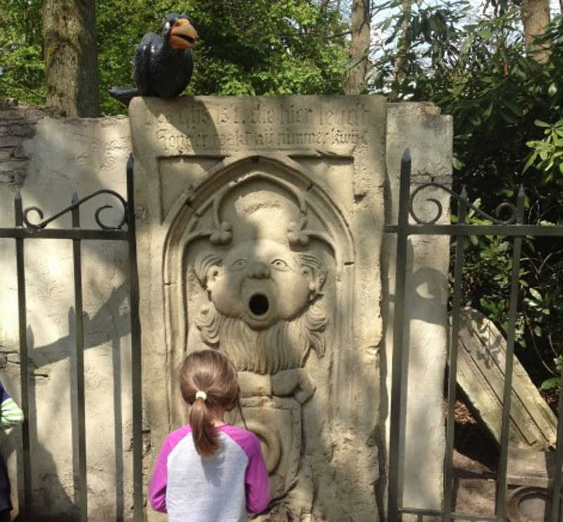Cestini parlanti al parco Efteling