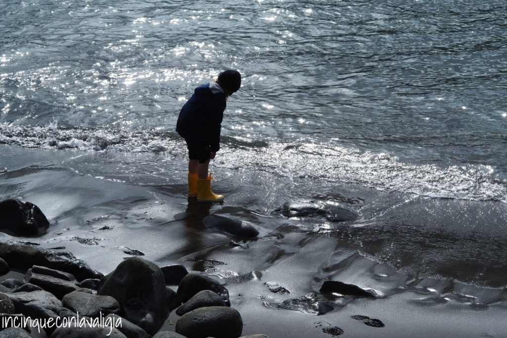 Sulla spiaggia di Bour Sosta in spiaggia a Bour