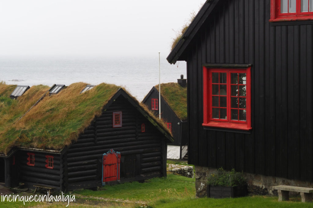 Il villaggio di Kirkjubøur Kirkjubøur Itinerario Isole Faroe