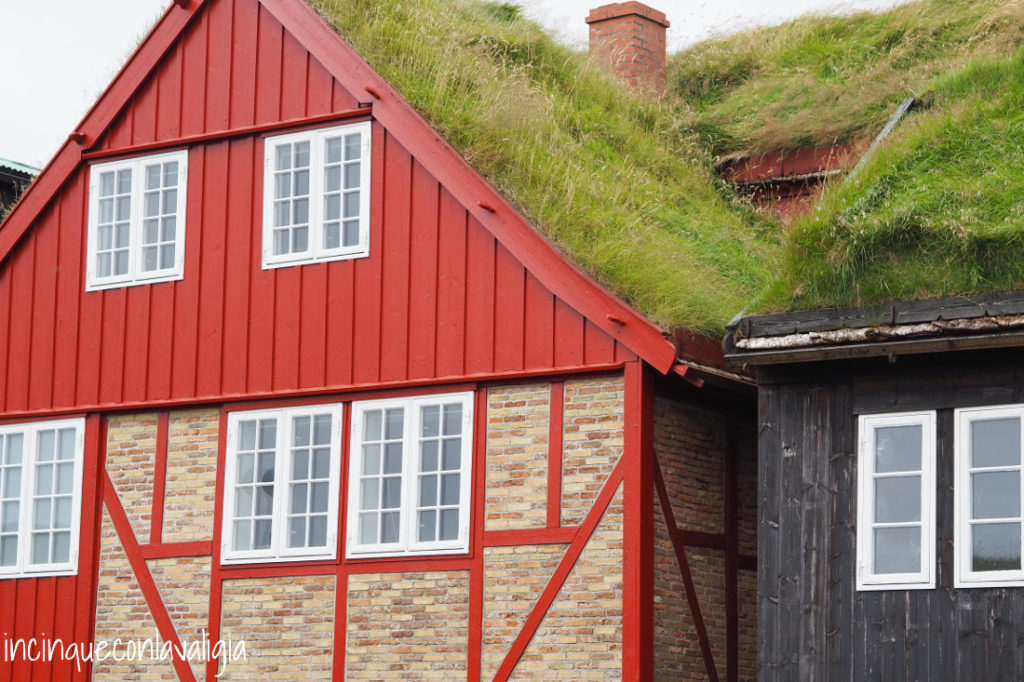 Torshavn quartiere antico Torshavn capitale Isole Faroe