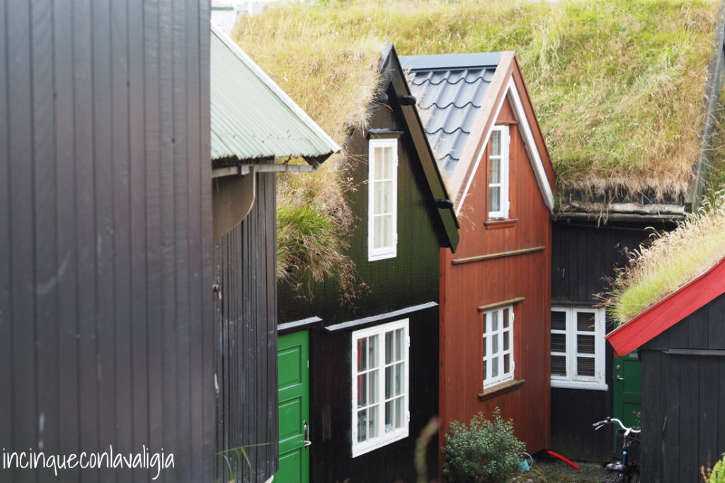 Centro storico di Torshavn Case nel centro storico di Torshavn