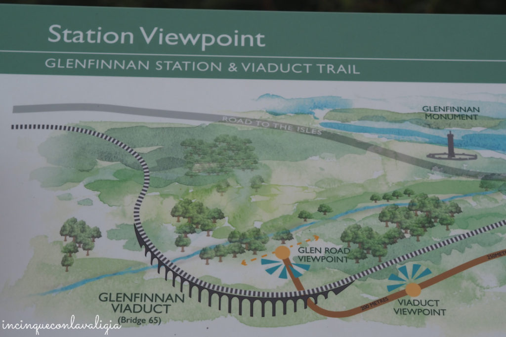 Mappa glenfinnan Mappa Glenfinnan