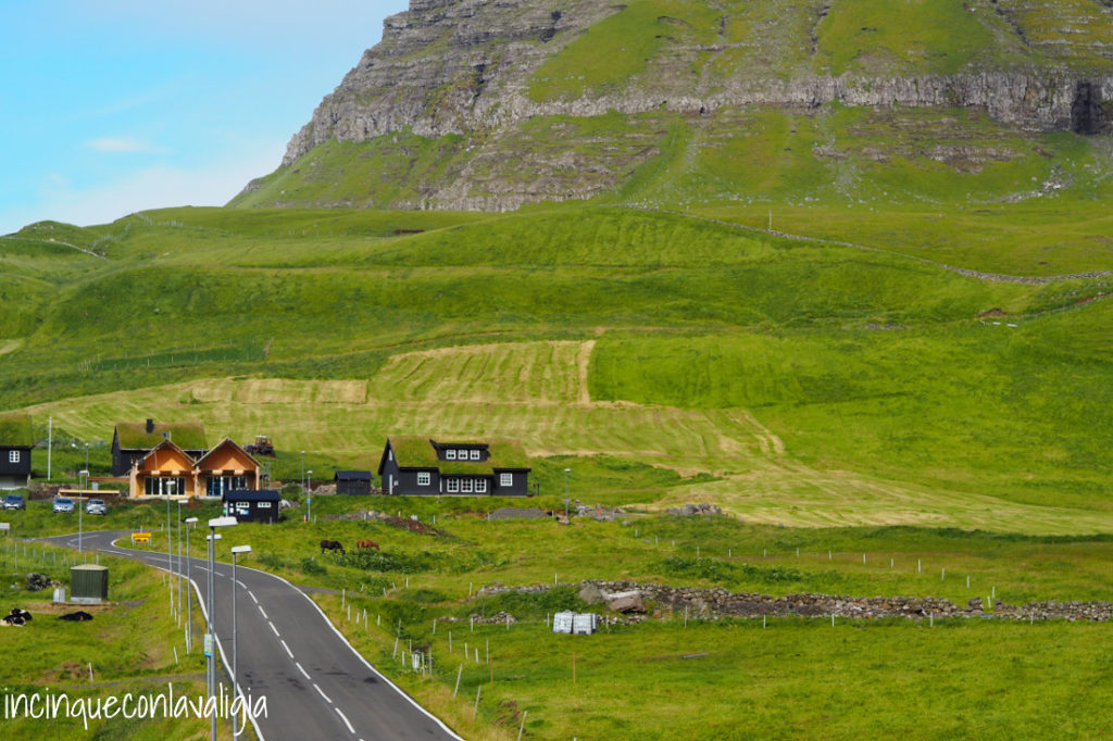 Isole Faroe strada panoramica Strade panoramiche Isole Faroe