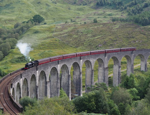 Treno di Harry Potter in Scozia
