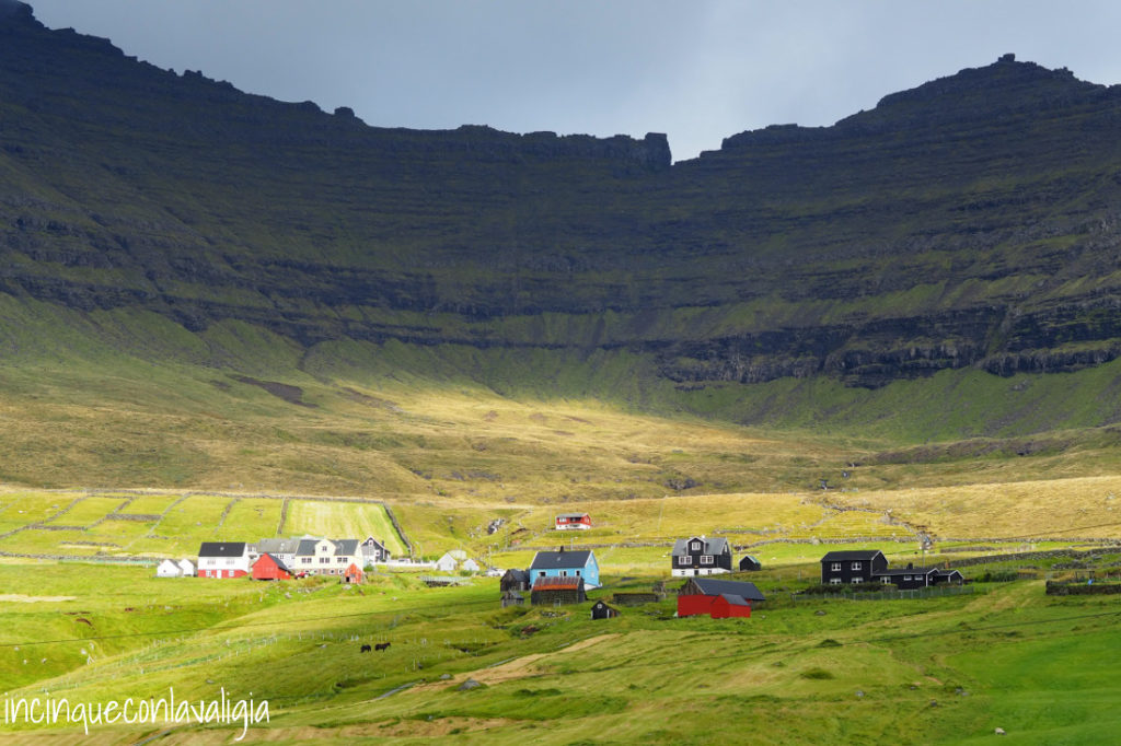 Panorama a Viðareiði Viðareiði Itinerario Isole Faroe
