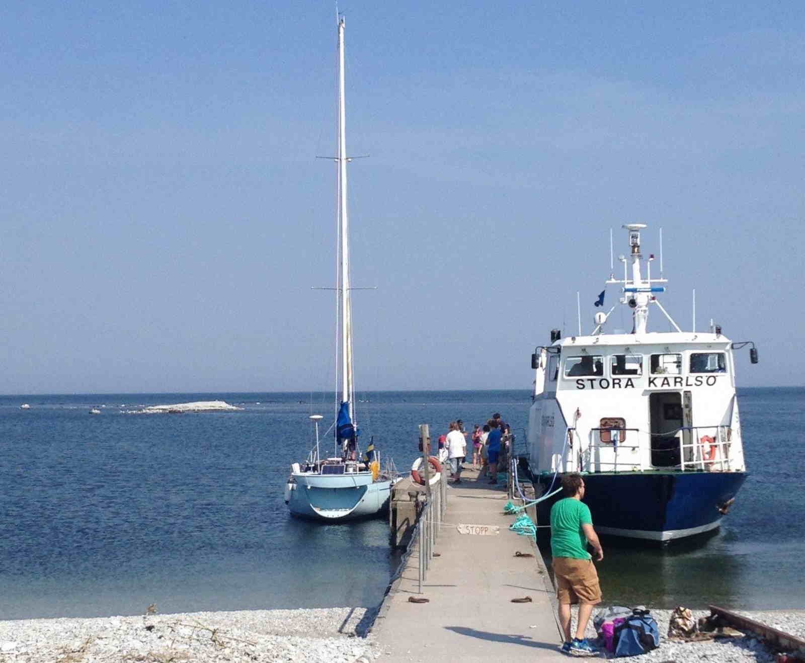 Dormire in un faro in Svezia Raggiungere Stora Karlso