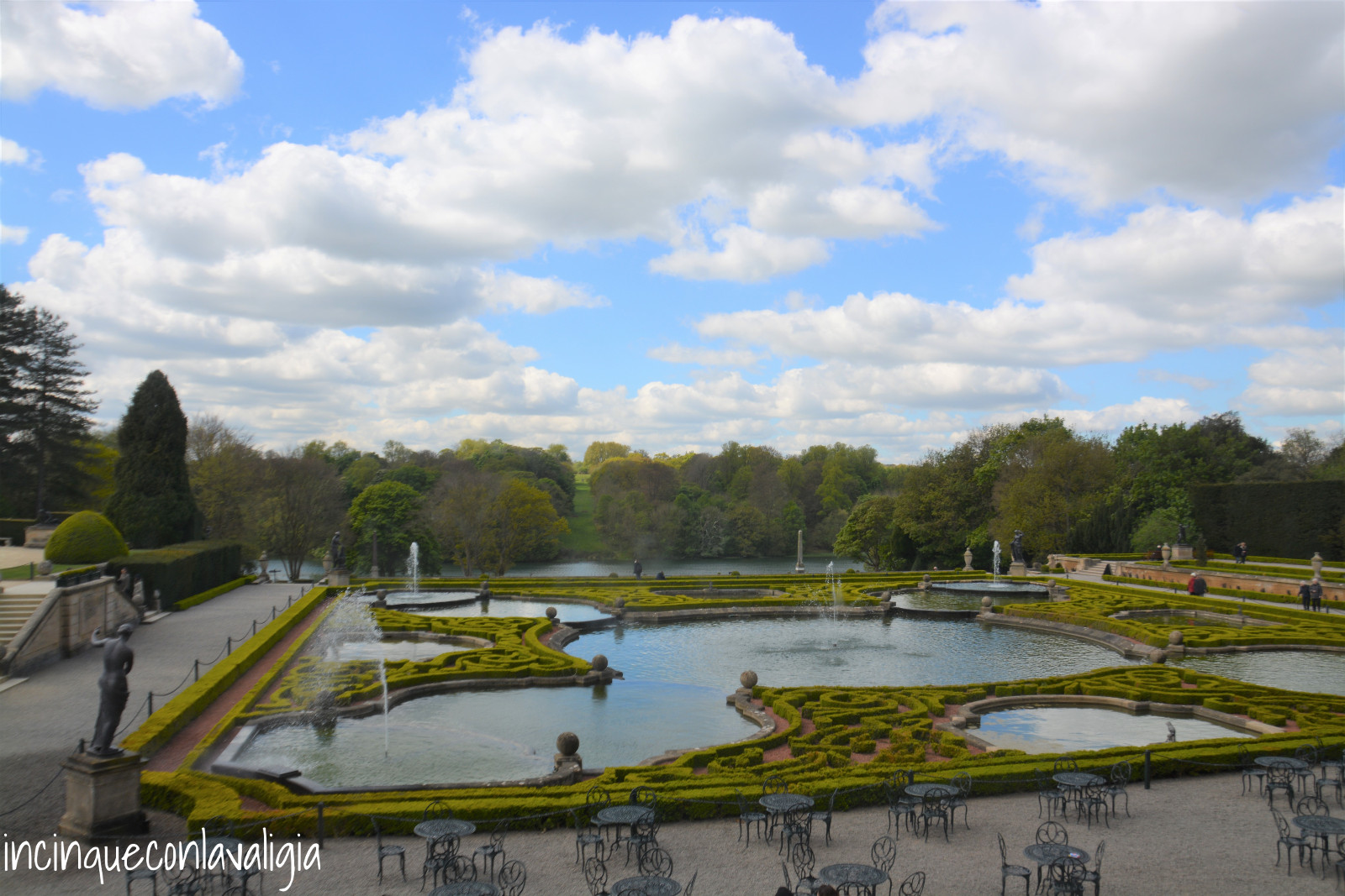 Giardini Blenheim Palace Giardini di Blenheim Palace