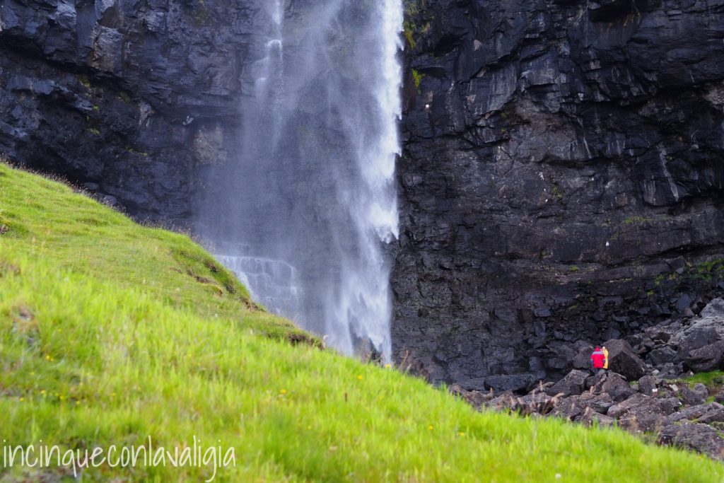 Cascata Fossa Itinerario Isole Faroe Cascata Fossa