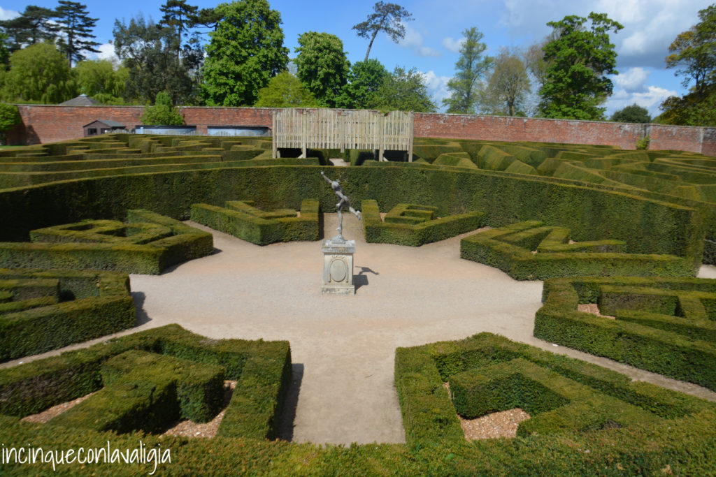 Labirinto di Blenheim Labirinto Pleasure Gardens