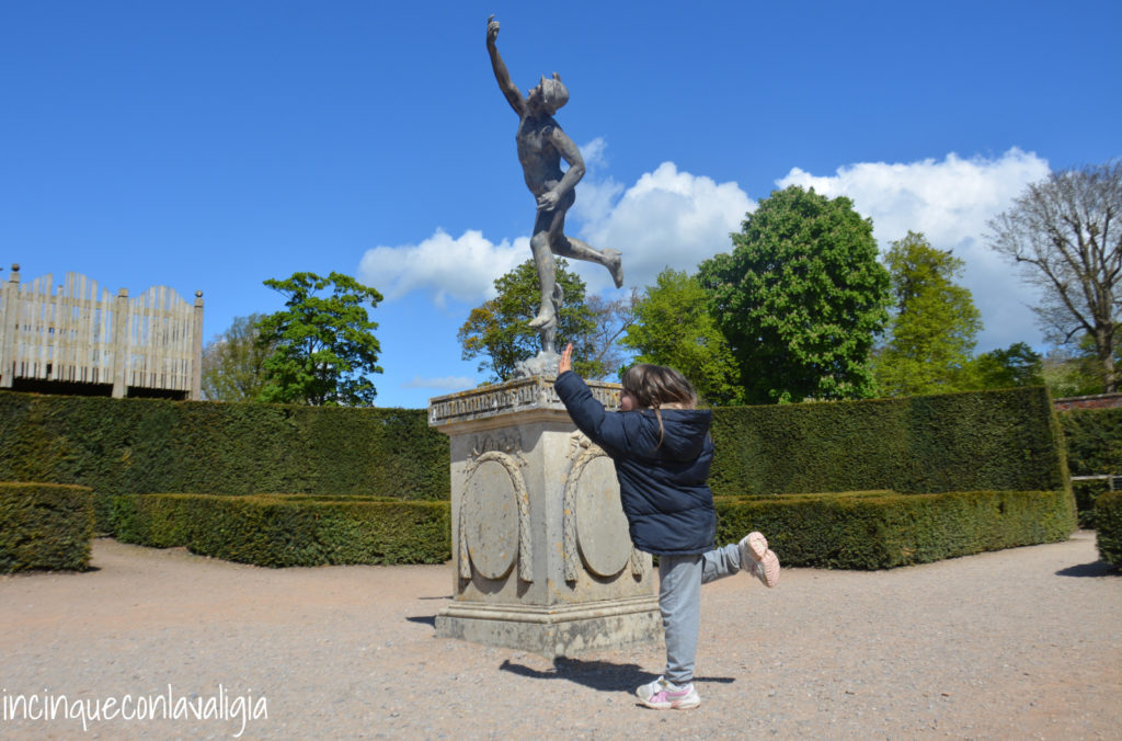 Giochi nel labirinto In posa nel Labirinto di Blenheim