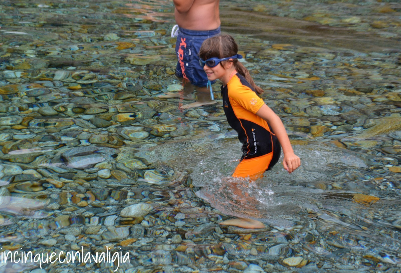 Valle Verzasca con bambini